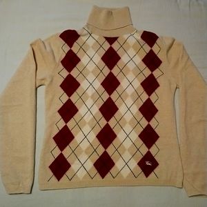 Burberry London Argyle Sweater M